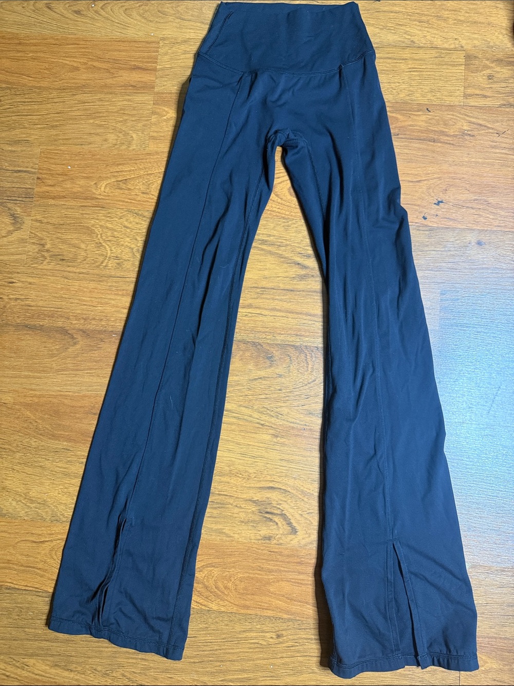 PARAGON Women's Black High-Waist Flare Leggings